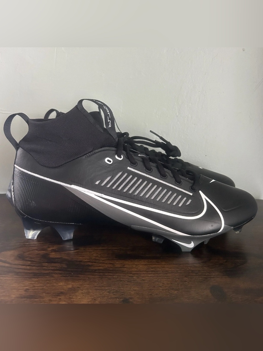 Nike Vapor Edge Pro 360 2 Mens Football Cleats Black Size 14 DA5456-010